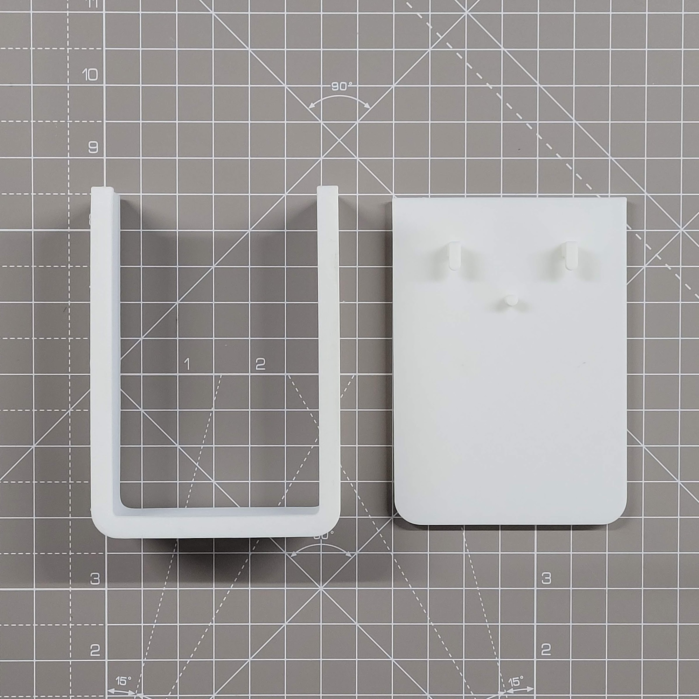 The 3D printed parts of the holder